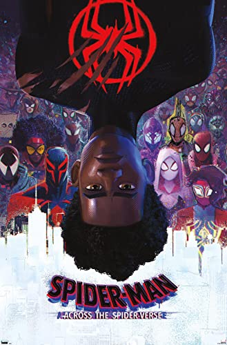Trends International Marvel Spider-Man: Across the Spider-Verse - Official One Sheet Wall Poster, 22.38' x 34', Unframed Version