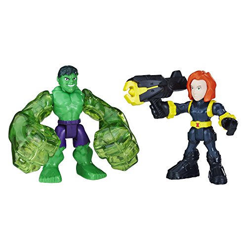 Playskool Heroes Marvel Super Hero Adventures Hulk and Marvel's Black Widow