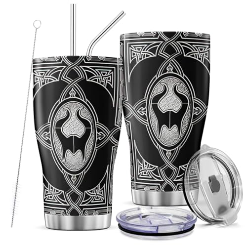 KINGGGGG Tumbler 30 Oz Maleficent Coffee Steel Spellbook Stainless Insulated with Lid and Straw