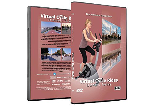 Virtual Cycle Rides DVD - Istanbul, Turkey - for Indoor Cycling, Treadmill and Jogging Workouts
