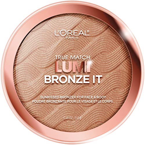 L'Oreal Paris Cosmetics True Match Lumi Bronze It Bronzer For Face And Body, Medium, 0.41 Fluid Ounce
