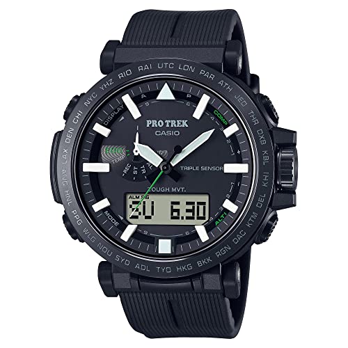 Casio Analog PRW-6621Y-1ER, Black/White, 51,6MM, Strip