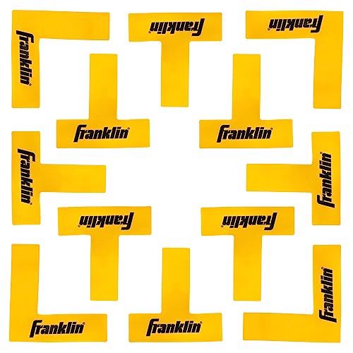 Franklin Sports Pickleball Court Marker Kit - Lines Marking Set with Tape Measure - Official Size Court Throw Down Markers