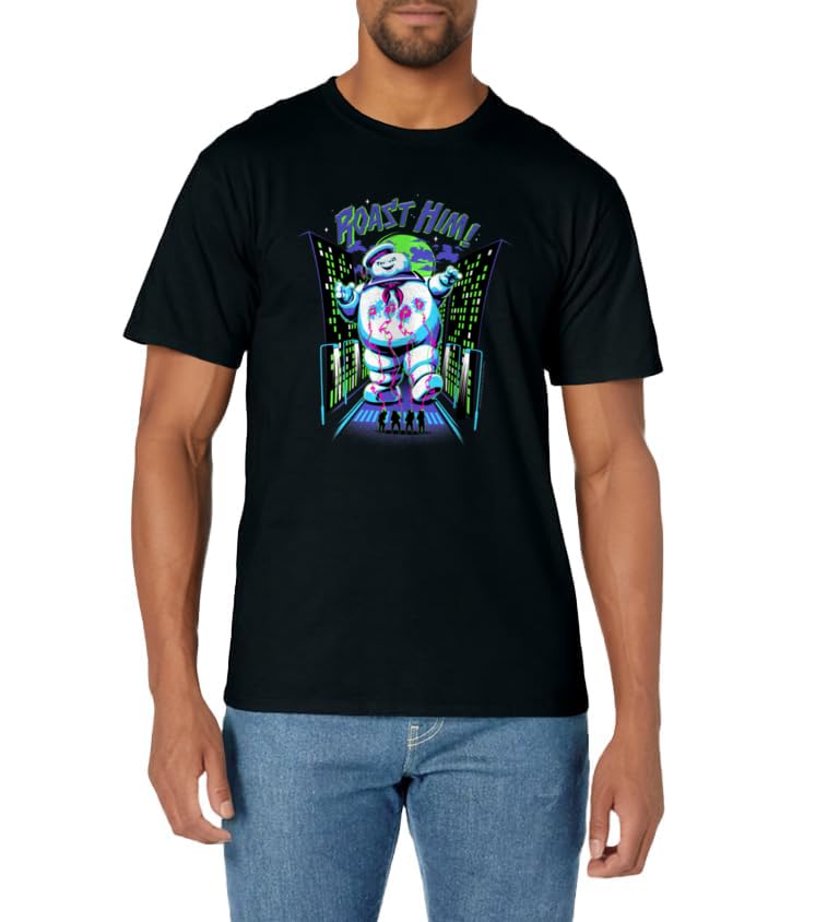 Ghostbusters Stay Puft Arcade Graphic T-Shirt