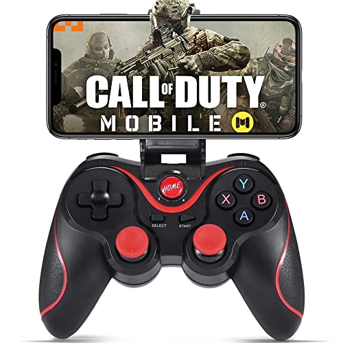 Megadream Android Gamepad Controller, Wireless Key Mapping Gamepad Joystick Perfect for PUBG Mobile & Call of Duty, Compatible for Samsung Galaxy HTC LG Other Phone, Not for iOS/PC