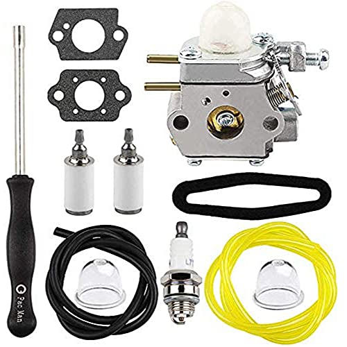 Ferilter 753-06190 Carburetor for Troy Bilt TB22 TB21EC TB22EC TB32EC TB42EC TB80EC TB2040XP Weed Eater Trimmer WT-973 Carburetor for Craftsman WC210 WS210 WS2200 WC2200 P210 Trimmer Pole Saw