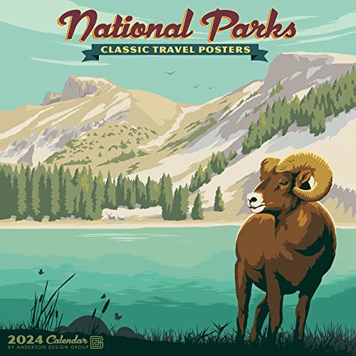 Willow Creek Press National Parks (ADG) Monthly 2024 Wall Calendar (12' x 12')