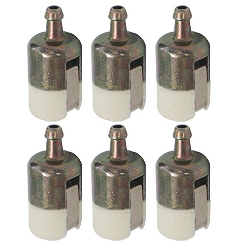 Hipa 125-527 Fuel Filter 13120507320 for ECHO String Trimmer SRM210 GT200 SRM225 SRM210 SRM2100 GT225 PAS225 PB200 PB250 PB250LN PE200 PE2100 PE211 ES210 ES250 HC150 HC151 Mantis Tiller