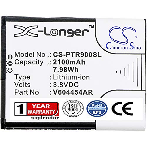 CS 2100mAh Replacement Battery for VERIZON Ellipsis Jetpack, MHS900L, XHG-R300 PN FWCR900BATS, V604454AR