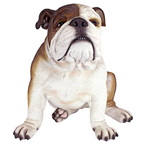 Design Toscano Buster the Bulldog Sculpture 16 Inch