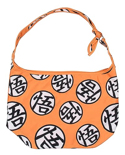 Dragon Ball Z Goku King Kai Kanji Symbol Shoulder Crossbody Hobo Bag