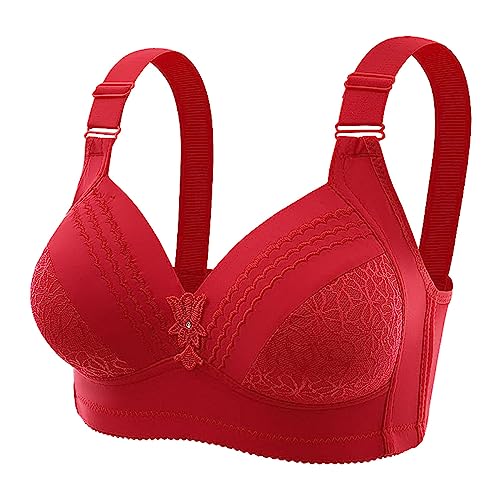 Large Chest Backless Bra Pads Bra 2022 Nursing Sport Bra Breastfeeding Adhesive BRS Small Adjustable Strap Secret So B Red