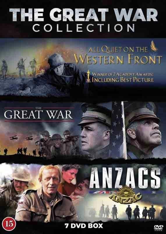 MAJENG MEDIA AB The Great WAR Collection (DVD only: Anzacs - Great War - All Quiet on The Western Front)