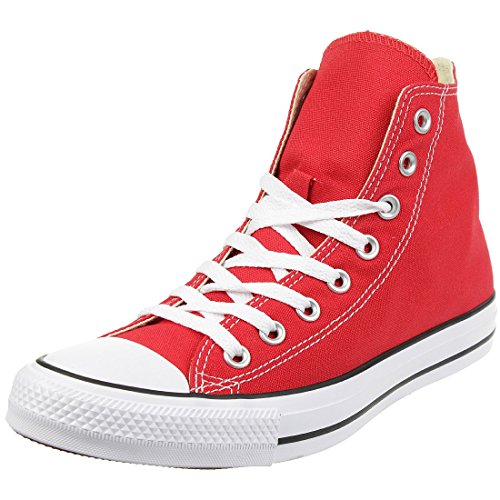 Chuck Taylor All Star Canvas High Top, Red, 3