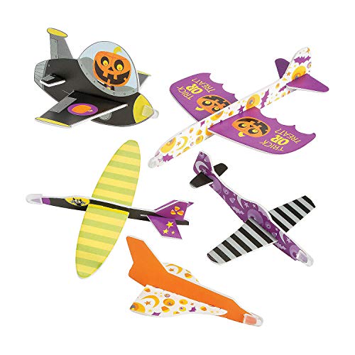 Fun Express Halloween Monster Glider Assortment for Halloween - Toys - Assortments - 50Pc Assortments - Halloween - 50 Pieces