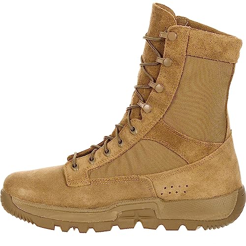 Rocky Men's RKC042 Military and Tactical Boot, Coyote Brown, 10.5 M US