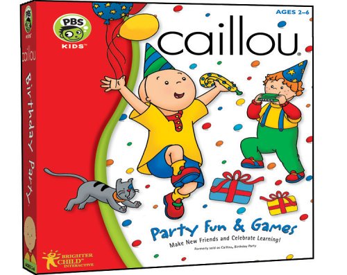 Caillou Party Fun and Games (Jewel Case) - PC/Mac