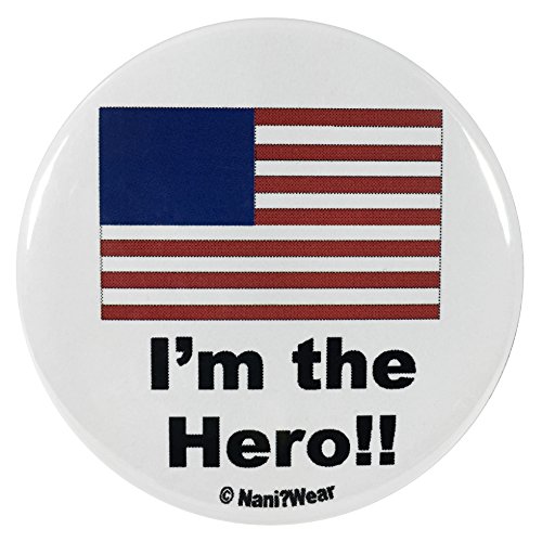 NaniWear Hetalia America 2.25 Inch Anime Button I'm the Hero