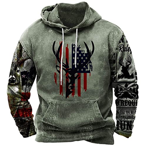 Muscularfit halloween sweatshirt Mens Hoodies Pullover Lightweight Western Aztec Ethnic Hooded Sweatshrits Casual Slim Ethnic Print Graphic Hoodie mens hoodie graphic Green XL