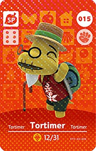 Tortimer- JORDEN Animal Crossing Happy Home Designer Amiibo Card - 015 By JORDEN