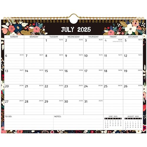 Wall Calendar 2024-2025 – 2 Year Calendar 2024-2025, 11.42 x 14.57 In, Jan 2024 - Dec 2025, 2024 Calendar 24 Months, Monthly Calendar 2024, with Ruled Blocks, Thick Paper, Holidays, To-do List ＆ Notes