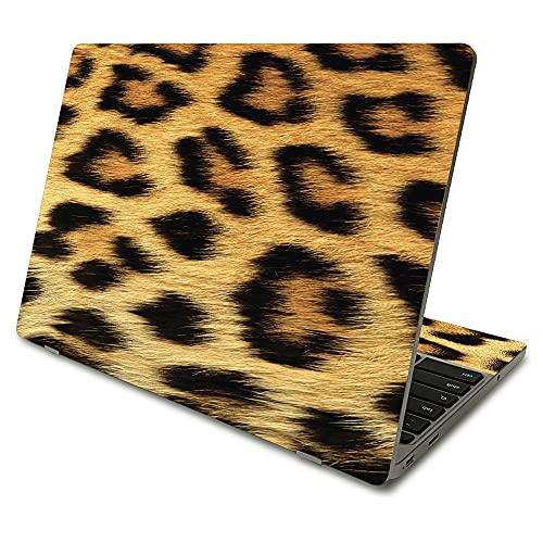 MightySkins Skin Compatible with Samsung Chromebook 4 (2021) 11.6' - Cheetah | Protective, Durable, and Unique Vinyl Decal wrap Cover | Easy to Apply, Remove, and Change Styles | Made in The USA