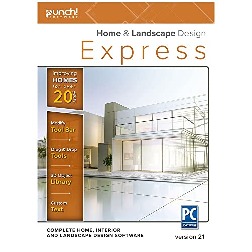 Punch Home & Landscape Design Express v21 [PC Download]
