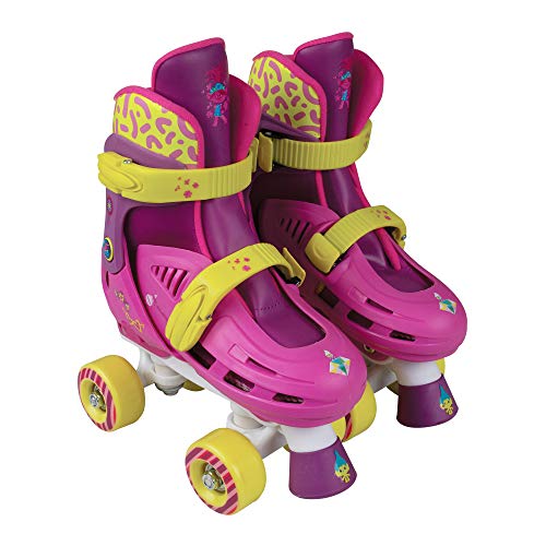 PlayWheels Trolls World Tour 2 Quad Skates Sz J10-J13