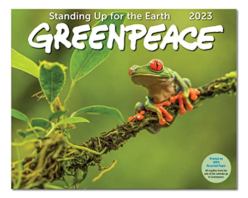 Greenpeace Wall Calendar 2023, Monthly January-December 15'' x 12'