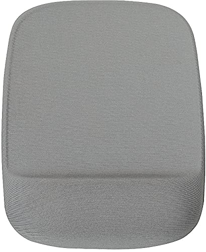 Staples 24339944 Mouse Pad with Gel Wrist Rest Gray