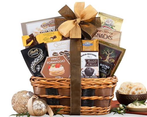 The Bon Appetit Gourmet Gift Basket by Wine Country Gift Baskets Gift for Families College Students Appreciation Thank You Congratulations Get Well Soon Care Package