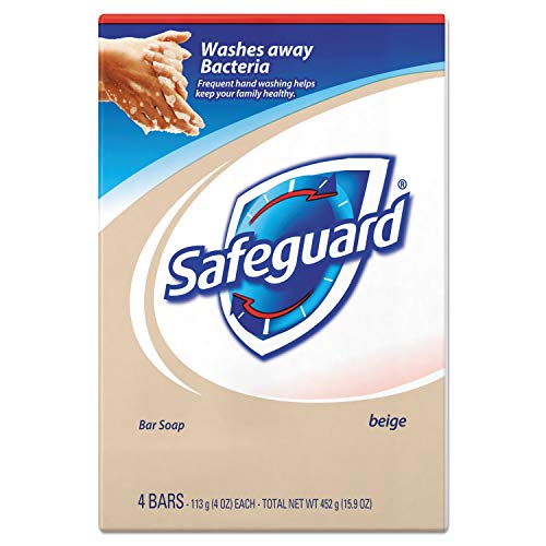 Safeguard 08833 Antibacterial Bath Soap Beige 4oz Bar 48/Carton
