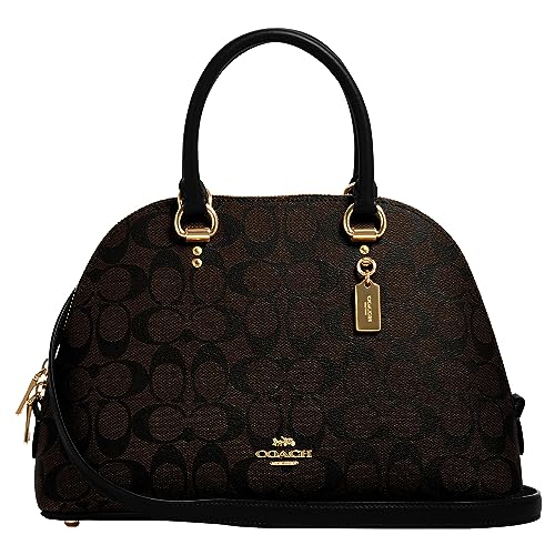 COACH Katy Satchel, Brown Black