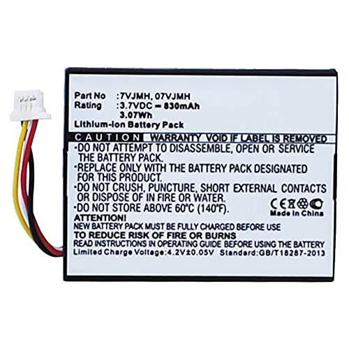 MPF Products 830mAh V7JMH, 70K80, H132V, T40JJ Battery Replacement Compatible with Dell PowerEdge M620, R320, R420, R520, R620, R720, R820, T110, T420 Server, PERC RAID H710, H710P, H730, H810, H830