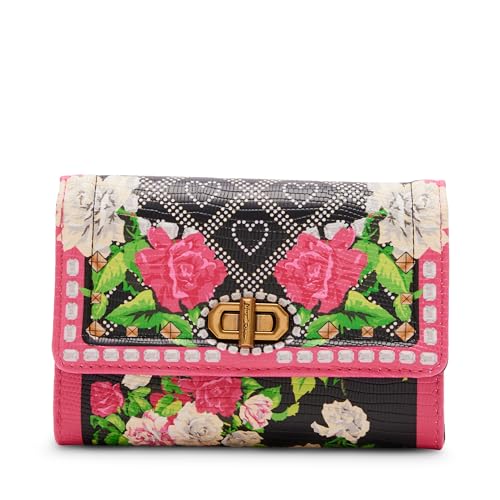 Betsey Johnson Floral Trifold Wallet