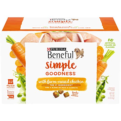 Purina Beneful Dry Dog Food, Simple Goodness With Farm Raised Chicken - 32 ct. Box