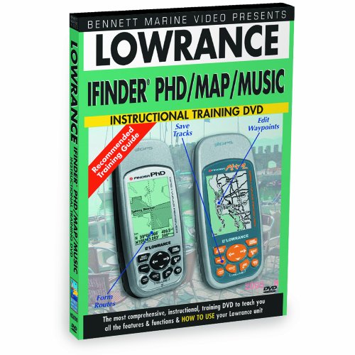 DVD LOWRANCE IFINDER PHD / MAP/MUSIC