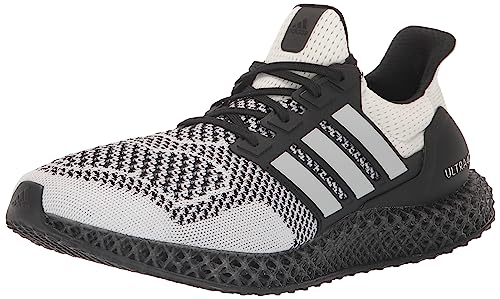 adidas Unisex Ultra 4D Sneaker, Core Black/White/White, 4.5 US Men