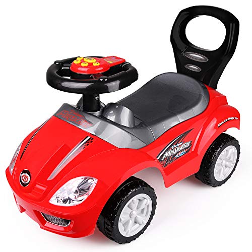 Freddo Toys Deluxe Mega Ride on Push Car Foot to Floor (Red)