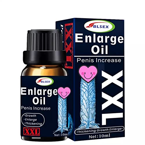 BLSEX Gold Oil Male Enlarger Oil Natural Dick Growth Oil Fast Big Thick Long | 0.4 fl.oz | Pack of 1
