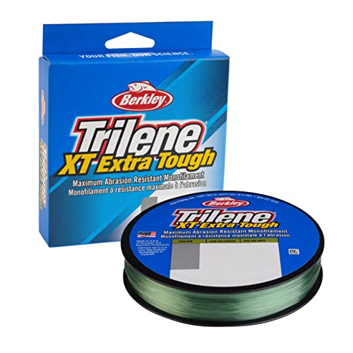 Berkley Trilene XT, Low-Vis Green, 8lb | 3.6kg, 330yd | 301m Monofilament Fishing Line, Suitable for Saltwater and Freshwater Environments