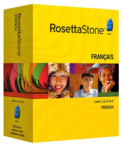 Rosetta Stone V3: French Level 1-5 Set with Audio Companion [OLD VERSION]