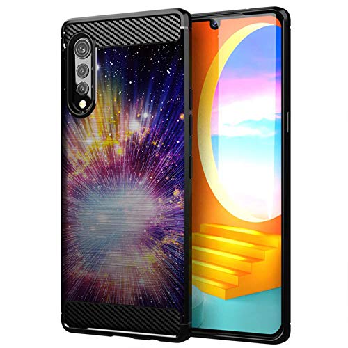 CasesonDeck Case Compatible with LG Velvet/LG Velvet 5G Case - Soft Fitted Flexible TPU Cover Shock Protection (Lightspeed)