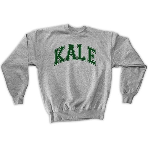 Outsider. Men's Unisex Kale Sweatshirt - Grey - Large