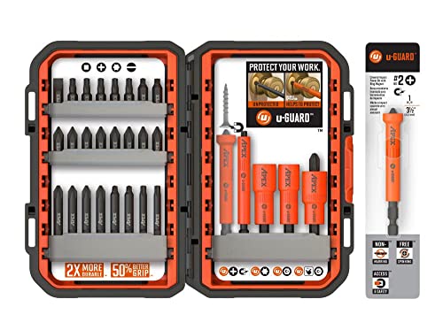 APEX Industrial Fastening Tools - Apex Ind 30 Pc U Guard Fastening Set (AUGSET-30), Multi, One Size