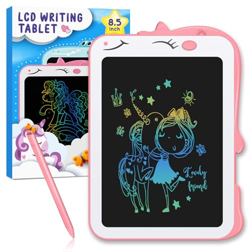 Unicorn Toy Gifts for Girls Boys - CHEERFUN LCD Writing Tablet for Kids | Toddler Travel Road Trip Essential Toy Gift for 3+4 5 6 7 8 Year Old | Doodle Draw Board | Easter Gifts Learning Birthday
