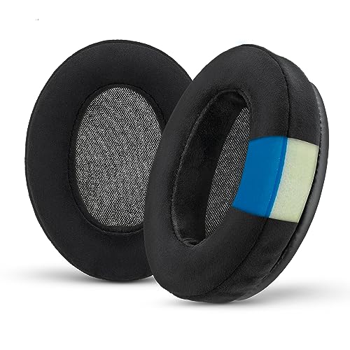 Brainwavz Gaming Earpads Compatible with ATH M50X, Hyper X Cloud, Steelseries Arctis, G Pro X & Many More, with Cooling Gel & Soft Micro Suede for Extra Comfort