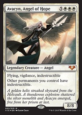 Magic The Gathering - Avacyn, Angel of Hope (005/015) - from The Vault: Angels - Foil