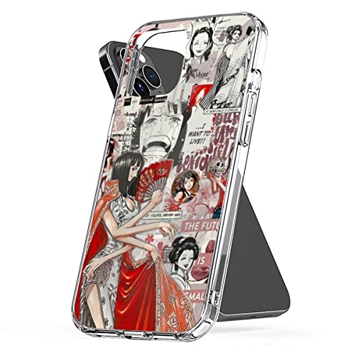 EZZILYY Phone Case Nico Protect Robin Accessories Cover Shockproof TPU Compatible with iPhone 15 14 13 12 11 Pro Max Mini X Xs Xr 8 7 6 6s Plus Transparent