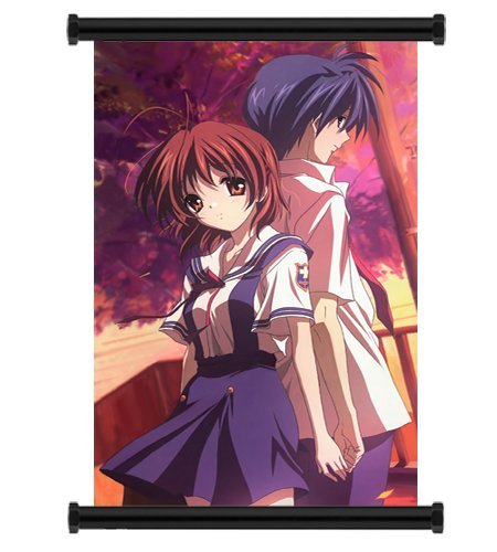 ActRaise Clannad Anime Fabric Wall Scroll Poster (16x24) Inches [ACT]-Clannad-19